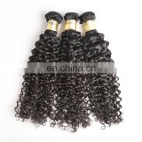 Wholesale bundle weft Brazilian Remy Virgin human light brown curly hair extensions