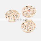 China Supplier Round Metal Gold Decorative Snap Button Cover thumbnail-2