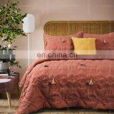 Eco-Friendly Bamboo Fiber Microfiber Summer Luxury Queen Size Cotton Bed Duvet Cover Set