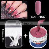 Fiberglass Extension Nail Gel Kit With Builder Gel Set Fiber Glass uv Gel With Base Coat and Top Coat in Stock thumbnail-6