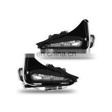 LED Daytime Running Lights DRL LED Fog Lights for Toyota Corolla 2017 2018 US Version thumbnail-1