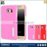 China Supplier Hybrid Combo Cover Case for Samsung Galaxy s6 Edge thumbnail-1