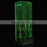 Cheap Table Stand Plastic Led Light Acrylic Menu Holder thumbnail-5
