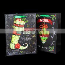 Recycled Custom Christmas Bolsas De Regalo De Navidad Gift Bag Shopping thumbnail-4