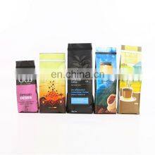 Eco-friendly Wholesale Side Gusset Custom Printing Aluminum Foil Coffee Bag One Way Valve Side Gusset Packaging Pouches thumbnail-1