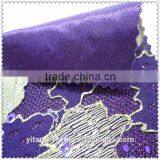 Embroidered Sequin Fabric Lace Embroidered Fabric thumbnail-2