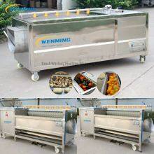 Potato / Carrot / Pumpkin / Lotus Root Brush Washing & Peeling Machine thumbnail-5