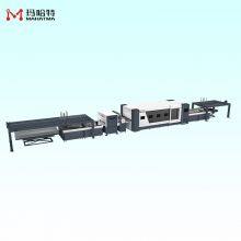 Roll straightening machine for aluminum alloy and carbon steel