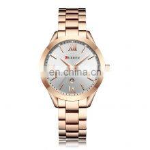 CURREN 9007 Elegant Quartz Japan Movt Ladies Watch Date Stainless Steel Women Fashion Hand Watches Clock thumbnail-5