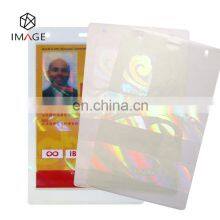 125 Micron Transparent Hologram Self Sealing Laminating Pouches thumbnail-1