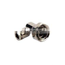 7-16 7/16 L29 DIN Plug Male Right Angle for LMR240 LMR300 Cable Connector thumbnail-1