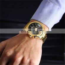 Dropshipping NIBOSI 2519 Luxury Reloj Stainless Steel Back Japan Movt Watches for Men Original thumbnail-5