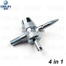 380153 Tyre Valve Repair Tool 4 in 1 , Tire Valve Core Remover Tools thumbnail-4