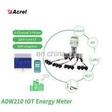 Acrel Mearsure All Electric Parameters 12DI / 4DO Monitoring Wireless 3 Phase Iot Smart Electricity Energy Meter Price thumbnail-3