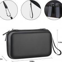 Diabetic Supplies Travel Case for Diabetic Testing Kit, Glucose Meter Storage Case for Insulin Pens, Glucose Meters, Test Strips, Medication, Lancets, Syringe, Pen Needles and More, Black thumbnail-2