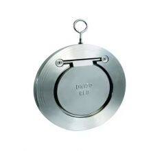 PN16 Stainless Steel Single One Way Wafer Type Swing Disc Check Valve thumbnail-1