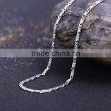 Cheap Price Fashion Rhodium Plated Wholesale Bulk Jewelry Chain Necklace thumbnail-2