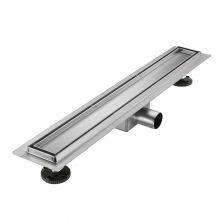 High Quality Reversible Cover Tile Insert Grate Invisible Rectangular Stainless Steel Linear Shower Drain With Modern Design