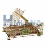 Foldable Collapsible Steel Storage Wire Mesh Pallet Container thumbnail-4