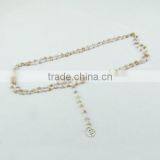 Pink Opal !! Pettie Love 925 Sterling Silver Necklace, Silver Jewellery, Vintage Silver Jewellery thumbnail-4