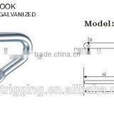 New China Products For Sale Zinc Plated Tarp Tow Rope Hook Galvanized thumbnail-2