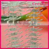 Wholesale Custom Design New Arrival Crystal Rhinestone Roll Jewelry Chain Woman WRC-212 thumbnail-1