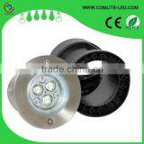3W Luxury Quality Underwater LED Pool Light 12V 3W IP68