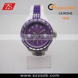 2012 Blue and White Hot Sell Cheap Plastic Watches thumbnail-1