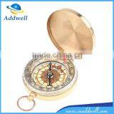 Classic Pocket Watch Style Bronzing Antique Camping Compass With Night Light Quality Choice