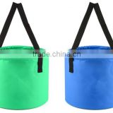 outdoor camping hiking multi function folding water bucket