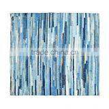 Natural Fibres Denim Stripe Pattern Rug thumbnail-1