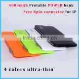 High Quality Cheap Price Wholesale Slim Mobile Power Bank 2600mah 4000m10000mah 20000mah 50000mah Charger for Apple and Android thumbnail-2