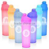 Custom 1000ml/33oz plastic drinking glass with lid