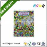 China supplier wholesale sketch book flocking notebook