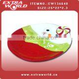 Manufacturer Sales Christmas Ceramic Plate