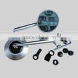 China Wholesale Silver Bar End Mirrors Motorcycles thumbnail-1