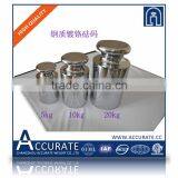 Changzhou 500g M1chromed Steel Calibration Weights, Oiml Weihgt for Scale , Standard Weight for Lab Scale thumbnail-1