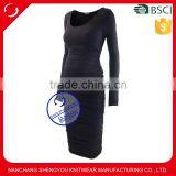 Custom Long Sleeve Maternity Wear Pregant Women Dresses thumbnail-1