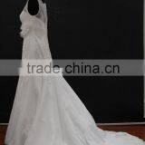 2016 New French Lace Small A-line Wedding Dress With Hand-made Flower thumbnail-3