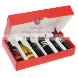 customized 6 bottle cardboard wine box