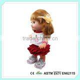 Fashion Dress English Intelligent Talking Doll Baby Toy With IC thumbnail-4