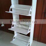 Three Doors Wooden Shoe Cabinet From China thumbnail-2