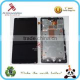 LCD+touch screen for Nokia Lumia 1520 LCD assembly with frame