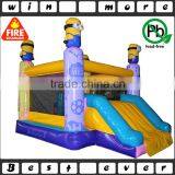 commercial inflatable bounce minions jumping castles sale