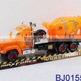 Funny Yellow Truck Toy Happy Kids Plastic Toy Concrete Mixer Truck thumbnail-5