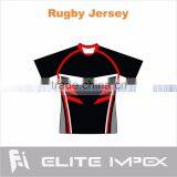 100% Polyester Sublimation Rugby Jersey thumbnail-1