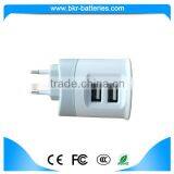 5V/2.4A 5V/1A Portable Charger Multiple Mobile Portable Phone Charger thumbnail-3