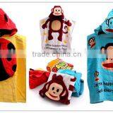 Children Bathrobe Hooded Towel Bamboo Summer Super Soft