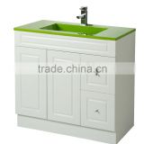 Cultured marble 37" stone basin
