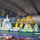 2015 Adult Giant Safari Inflatable Obstacle Course for Sale
